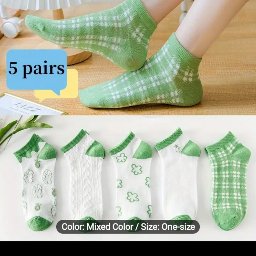 Boutique Socks 5 pair